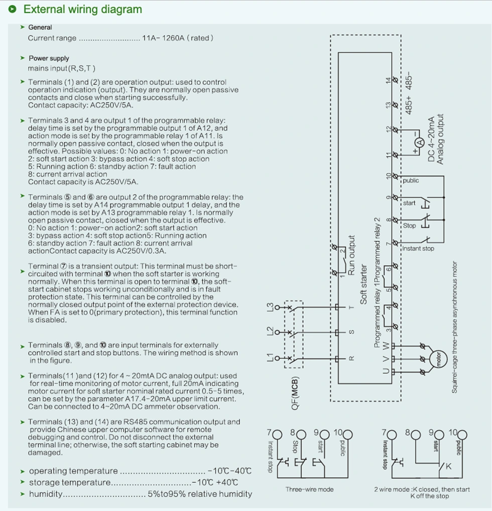 3 phase 660V Online Soft Starter