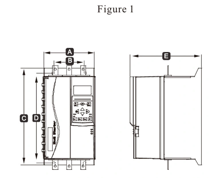 Three Phase Built in Bypass Soft Starter 355KW