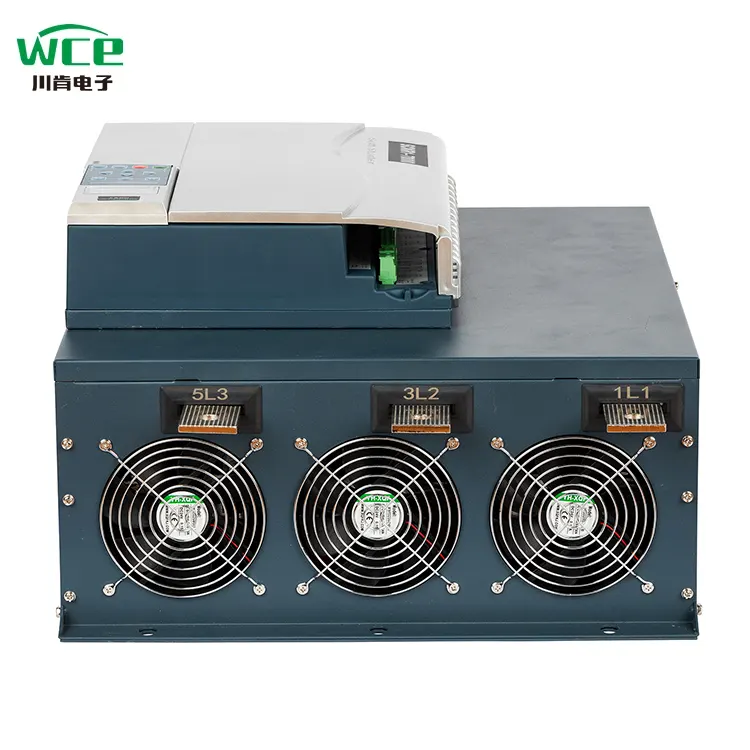 Bypass Soft Starter 355kW'da üç fazlı inşa edilmiş